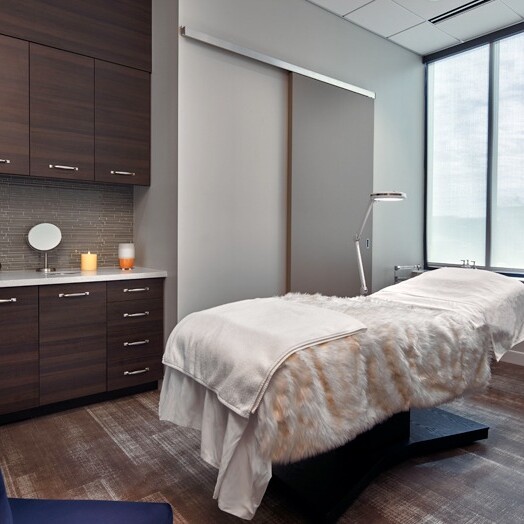 Treatment room at SHINE Medical Studio in Alpharetta