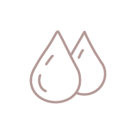 rosaline icon of water drops